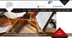 Desktop Screenshot of musikkpedagogene.no